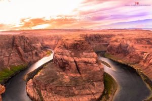 Horse Shoe Bend in Page Arizona USA