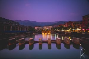 Lavasa City in the evening